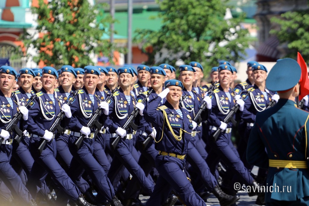 Парад Победы 2020.Москва Рязанское высшее воздушно –десантное училище